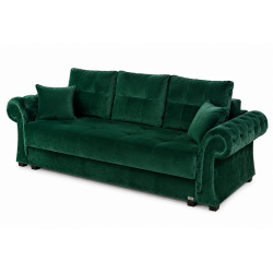 Canapea extensibilă Cester verde smarald   A-30